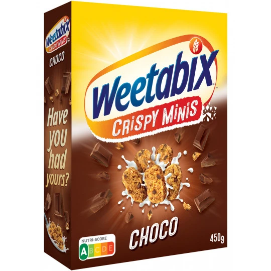 Weetabix Minis Choco 450G 3 Weetabix Minis Choco 450G