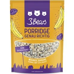 3 Bears Porridge Mohnige Banane 400G