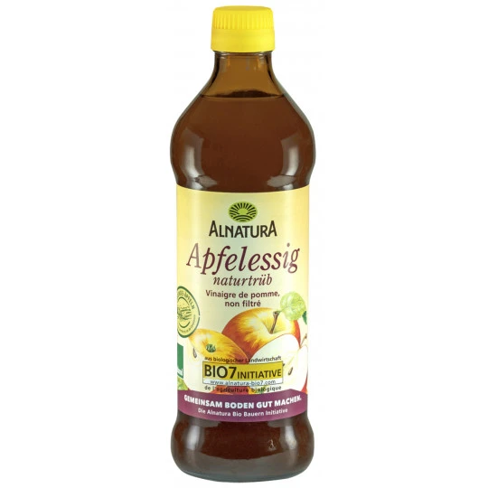 Alnatura Bio Apfelessig Naturtrüb 500ML 3 Alnatura Bio Apfelessig Naturtrüb 500ML