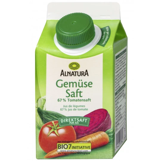 Alnatura Bio Gemüsesaft 0,5L 3 Alnatura Bio Gemüsesaft 0,5L