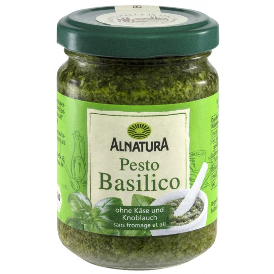 Alnatura Bio Pesto Basilico 130G 3 Alnatura Bio Pesto Basilico 130G