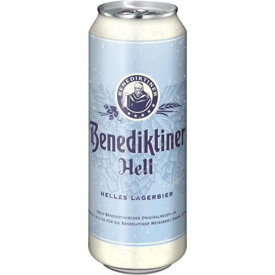 Benediktiner Hell 0,5L 3 Benediktiner Hell 0,5L