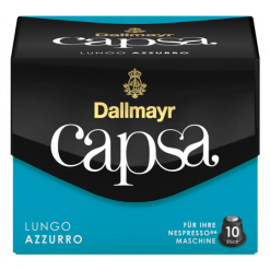 Dallmayr Capsa Lungo Azzurro Intensität 8 Kaffeekapseln 10ST 56G