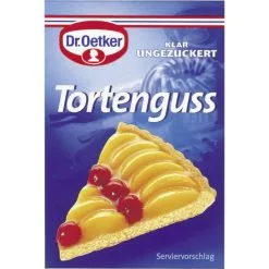 Dr. Oetker Tortenguss Klar Ungezuckert 3x 12G