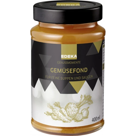 EDEKA Genussmomente Gemüsefond 400ml 3 EDEKA Genussmomente Gemüsefond 400ml
