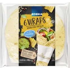EDEKA Wraps 6ST 380G