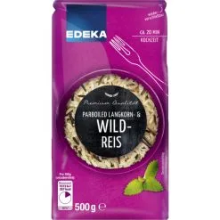 EDEKA Parboiled Langkorn- & Wild-Reis 500G