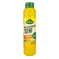 Kühne Mittelscharfer Senf 875ML