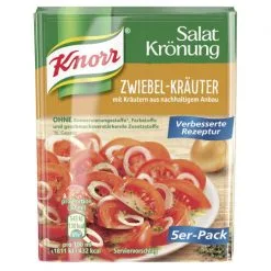 Knorr Salatkrönung Zwiebel-Kräuter 5ST 40G