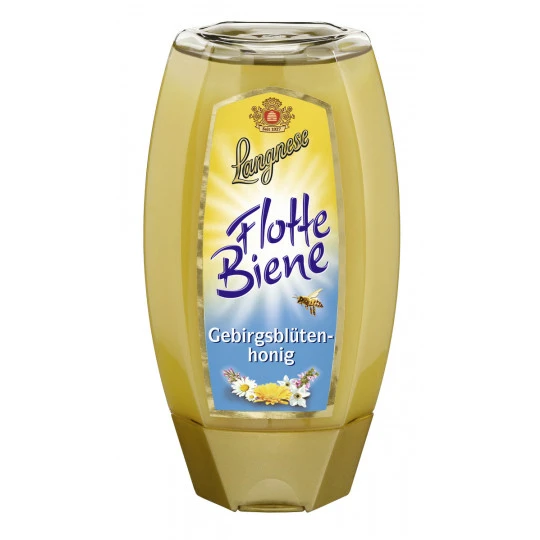 Langnese Flotte Biene Gebirgsblüten Honig 250G 3 Langnese Flotte Biene Gebirgsblüten Honig 250G
