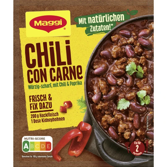 Maggi Fix Chili Con Carne 33G 3 Maggi Fix Chili Con Carne 33G