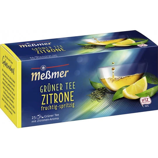 Meßmer Grüner Tee Zitrone 25ST 43,8G 3 Meßmer Grüner Tee Zitrone 25ST 43,8G