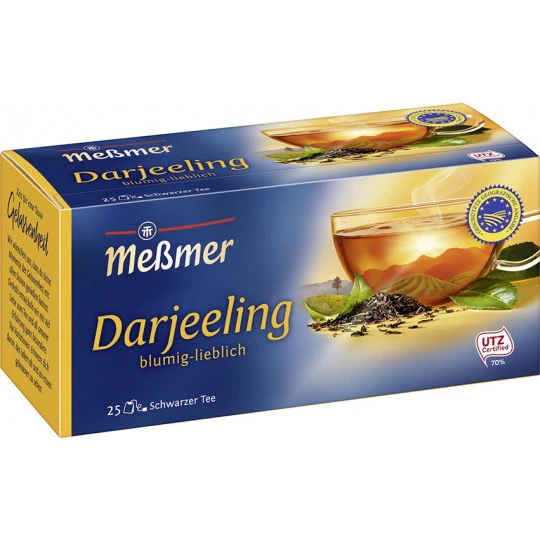 Meßmer Tee Feinster Darjeeling 25ST 43,8G 3 Meßmer Tee Feinster Darjeeling 25ST 43,8G