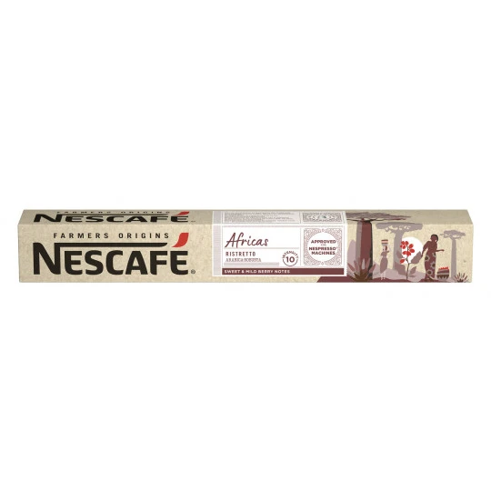 Nescafé® Farmers Origins Africas Ristretto 10ST 55G 3 Nescafé® Farmers Origins Africas Ristretto 10ST 55G