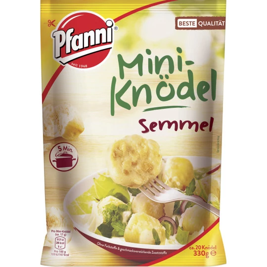 Pfanni Mini-Knödel Semmel 330G 3 Pfanni Mini-Knödel Semmel 330G