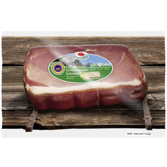 Schwarzwaldhof Schwarzwälder Schinken Vesperscheibe 350G 3 Schwarzwaldhof Schwarzwälder Schinken Vesperscheibe 350G