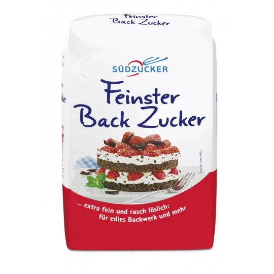 Südzucker Feinster Back Zucker 1KG 3 Südzucker Feinster Back Zucker 1KG