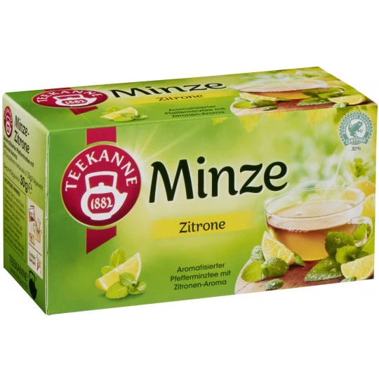 Teekanne Spritzige Minze Zitrone 20ST 30G 3 Teekanne Spritzige Minze Zitrone 20ST 30G