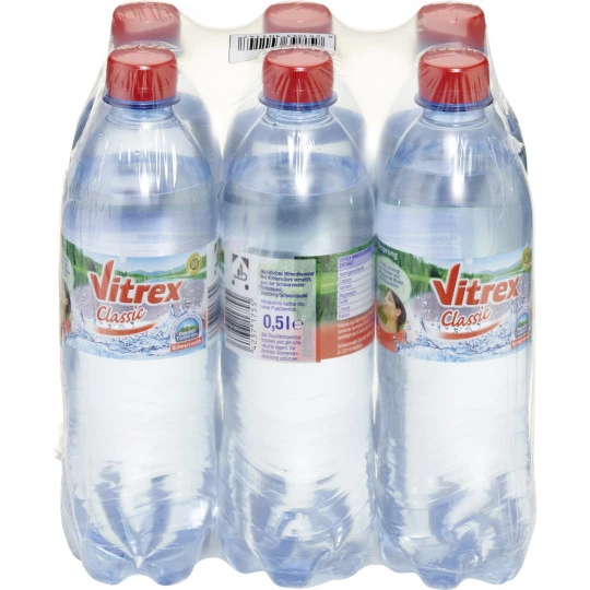 Vitrex Mineralwasser Classic 6x 0,5L 3 Vitrex Mineralwasser Classic 6x 0,5L
